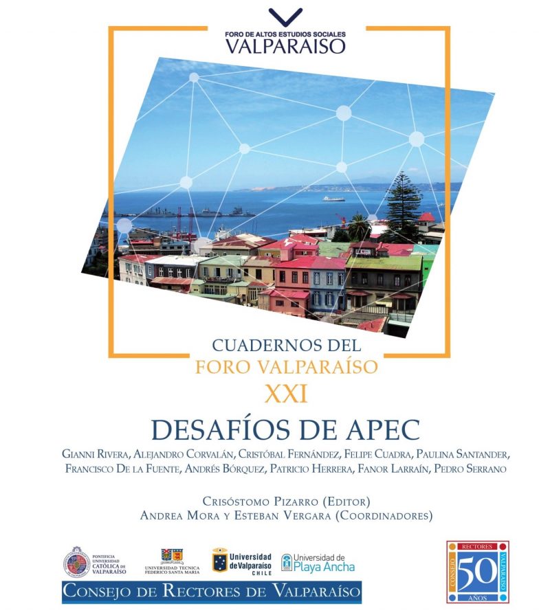 Foro Valparaíso lanzará su Cuaderno XXI en seminario “Desafíos de APEC”