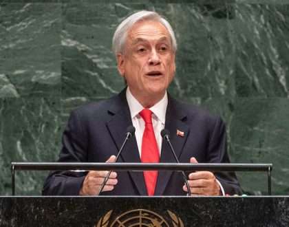 Piñera: Se necesita un nuevo orden económico internacional