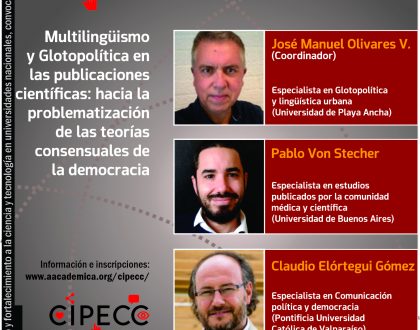 Profesores Claudio Elórtegui y José Manuel Olivares participaron en el Congreso Internacional Perspectivas de la Edición y Comunicación Científica (CIPECC 2021)